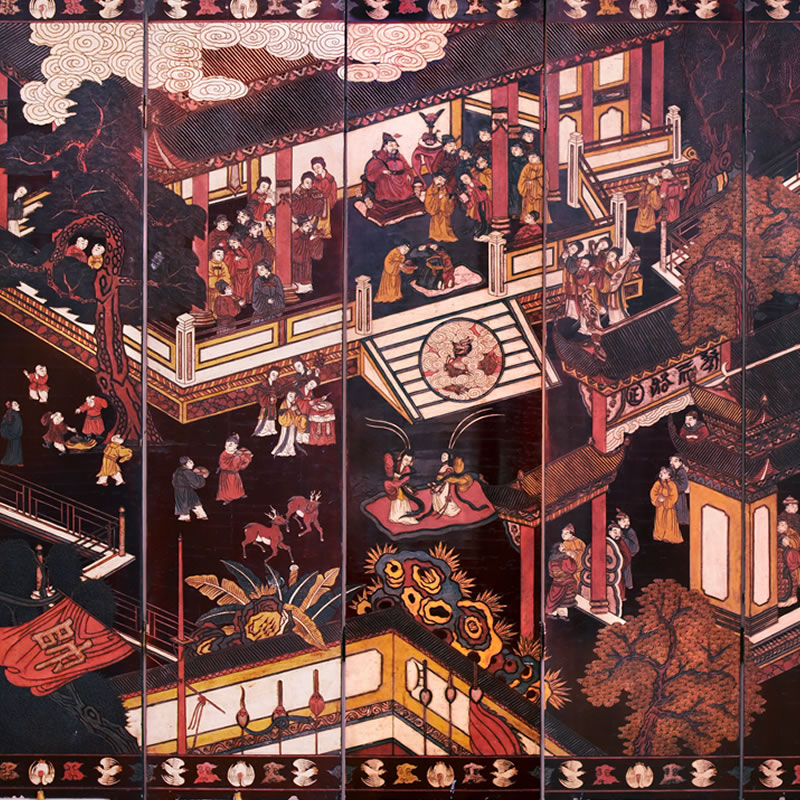 Biombo - Tela dobrável